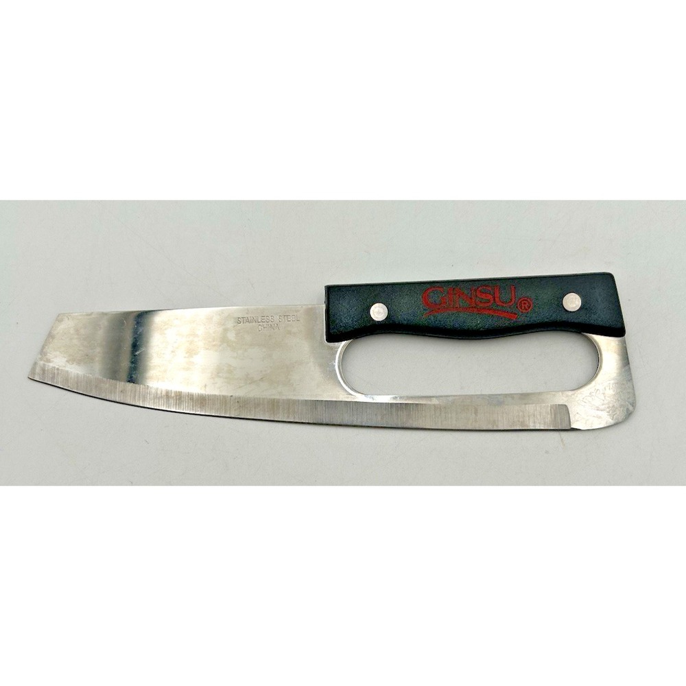 Ginsu Carve & Serve Knife Stainless Steel Slicer Butcher BBQ Meat Vintage